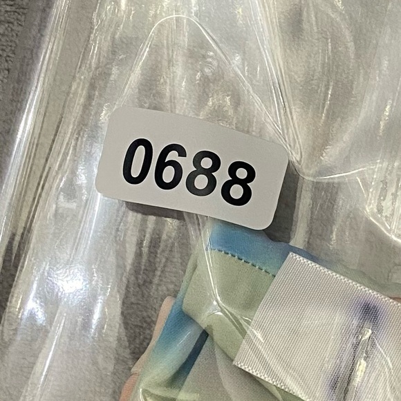 New! Aila Blue Green Acid Tie Dye Cheeky Swim Bikini Bottom 10688 - Picture 7 of 7